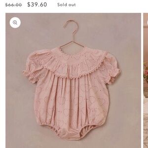 Noralee Maia Romper - 6M